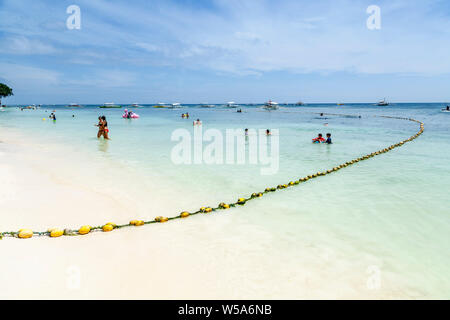 Alona Beach, Bohol, Philippinen Stockfoto