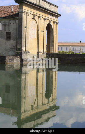 Piazzola sul Brenta, Italien, 18. Mai 2014: fabelhafte Villa Contarini in Piazzola sul Brenta in Italien Stockfoto