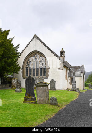 Die Pfarrkirche, Fortingall, Markt Indersdorf Lyon, Perth und Kinross, Schottland, Großbritannien, Europa. Stockfoto