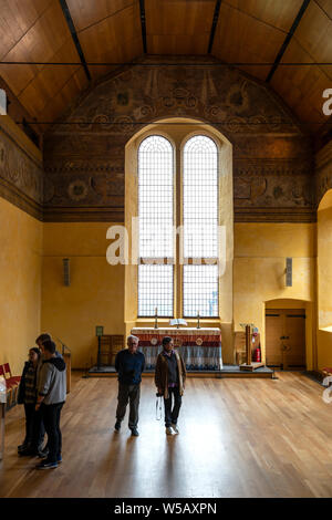 Innenraum der Königlichen Kapelle in Stirling Castle, Schottland, Großbritannien Stockfoto