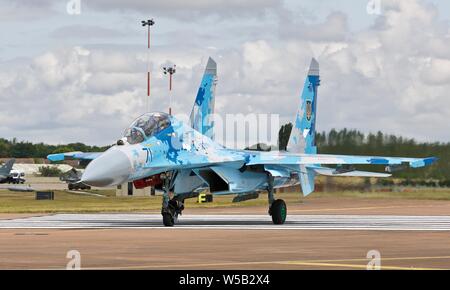 Ukrainische Luftwaffe Suchoi Su-27 "FLANKER" Stockfoto