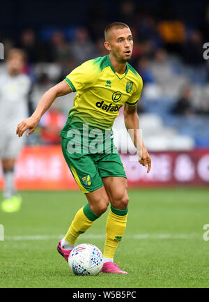 Norwich City Moritz Leitner während der Vorsaison Freundschaftsspiel an der Kenilworth Road, Luton. Stockfoto