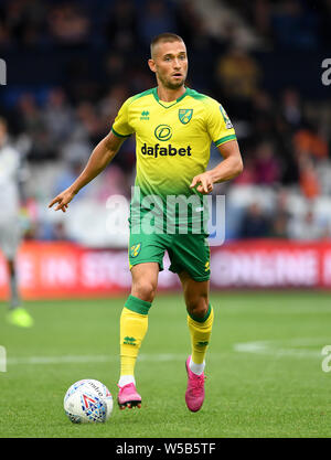 Norwich City Moritz Leitner während der Vorsaison Freundschaftsspiel an der Kenilworth Road, Luton. Stockfoto
