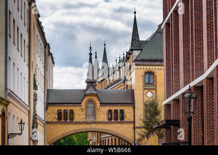 WROCLAW, Polen - 17. Juli 2019: Kongregation der Schwestern von der Heiligen Elisabeth. Die provinzielle Haus. Polen Stockfoto