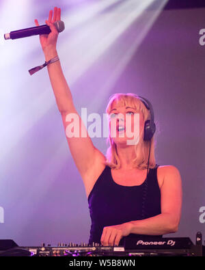 Sara Cox, Camp Bestival 2019 Stockfoto