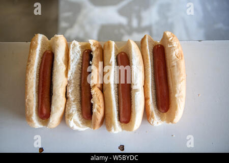 Curtis' Coney Island Wieners, Cumberland Maryland. Gino G Stockfoto