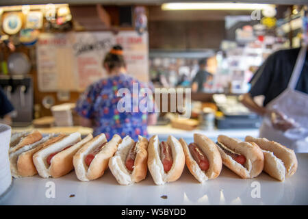 Curtis' Coney Island Wieners, Cumberland Maryland. Gino G Stockfoto