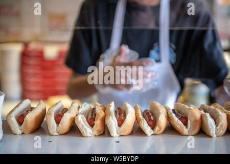 Curtis' Coney Island Wieners, Cumberland Maryland. Gino G Stockfoto