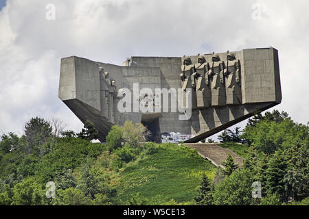 Denkmal der Bulgarian-Soviet Freundschaft in Varna. Bulgarien Stockfoto