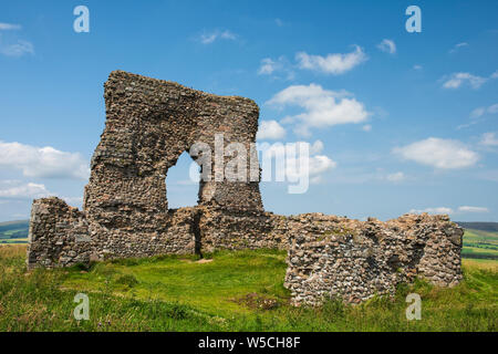 Dunnideer Schloss, in der Nähe von Bürs, Aberdeenshire, Schottland. Stockfoto