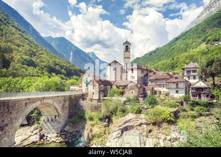 Reisen nach schöne Schweiz im Sommer Stockfoto