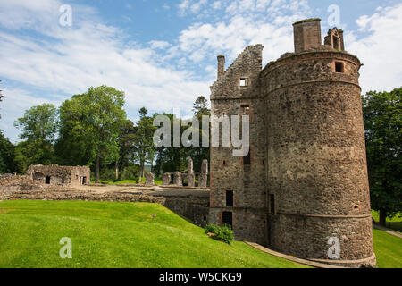 Huntly Castle, Aberdeenshire, Schottland. Stockfoto