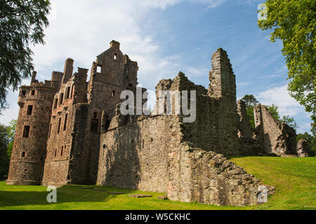 Huntly Castle, Aberdeenshire, Schottland. Stockfoto