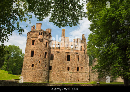 Huntly Castle, Aberdeenshire, Schottland. Stockfoto