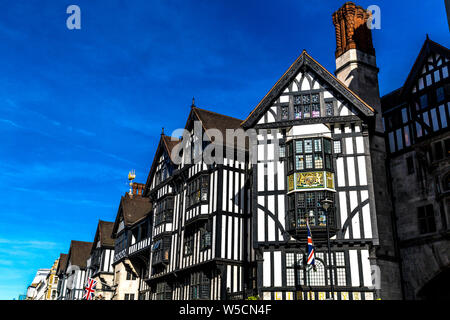 Die Außenseite des Liberty London Department Store, London, UK Stockfoto