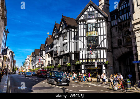 Die Außenseite des Liberty London Department Store, Great Marlborough Street, London, UK Stockfoto