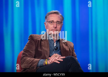 Paolo Bonolis Carlo Conti und Jerry Scotti nimmt an Maurizio Costanzo Show Stockfoto