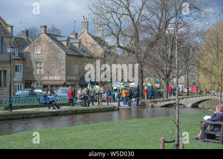 Bourton-on-the-Water Stockfoto