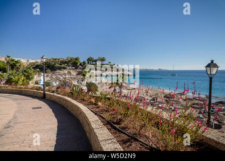 Playa del Duque, Costa Adeje, Stockfoto