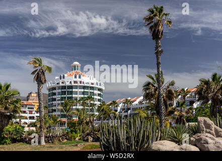 Parque Santiago IV Playa de las Américas Stockfoto