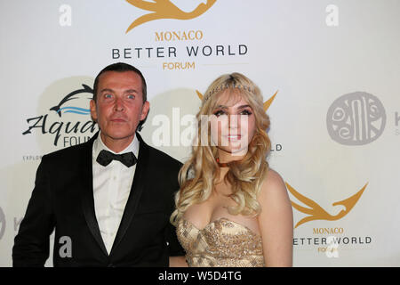 CANNES, Frankreich - 18. Mai: Alix Benezech nimmt an den Ozean Auswirkungen Tag Gala während der Monaco bessere Welt Forum (Mickael Chavet) Stockfoto