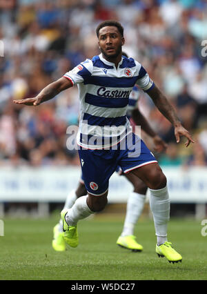 Von Reading Liam Moore während der Vorsaison Freundschaftsspiel im Madejski Stadium, Lesen. Stockfoto