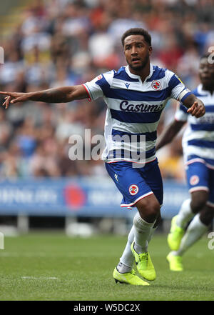 Von Reading Liam Moore während der Vorsaison Freundschaftsspiel im Madejski Stadium, Lesen. Stockfoto