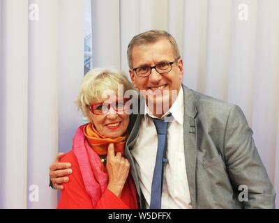 Alexander G. Schäfers und Monika Ehrhardt-Lakomie Bernau Stockfoto