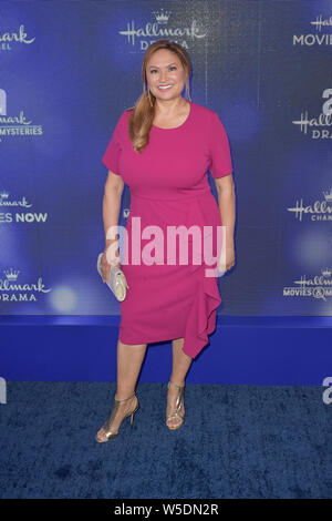 Shirley Bovshow am Hallmark Channel Sommer TCA2019 Ereignis in einer privaten Residenz. Beverly Hills, 26.07.2019 | Verwendung weltweit Stockfoto