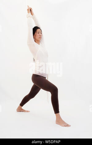 Schöne yoga Spirituelle asiatischen koreanisch-amerikanischen Frau. Stockfoto