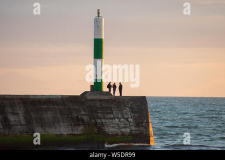 Ceredigiong, Aberystwyth, Wales. Stockfoto