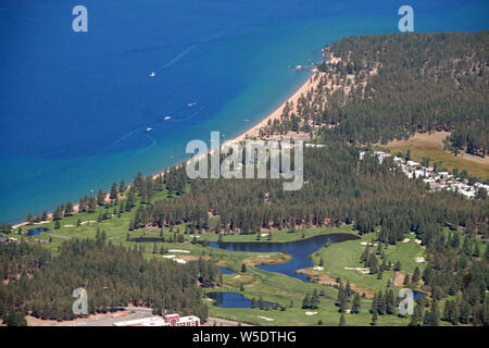 Tahoe Kalifornien Sierra Nevada Heavenly Stockfoto