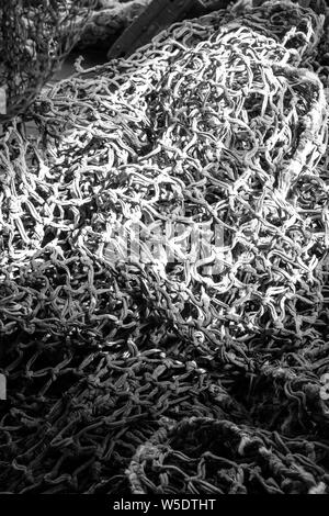 Popeye Village Malta - Juli 19., 2019. Interieur der Zimmer im Popeye Village in Malta. Auch Sweethaven Village bekannt. Es ist ein Film set Purpos Stockfoto