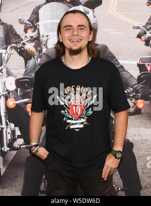 Prince Michael Jackson besucht 10. Jahrestag von Kiehl's LifeRide für amfAR profitieren zu HIV/AIDS-Forschung in Century City am Westfield Century City in Century City am 27. Juli 2019. Stockfoto