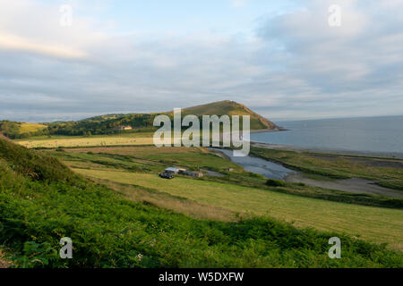 Ceredigiong, Aberystwyth, Wales. Stockfoto