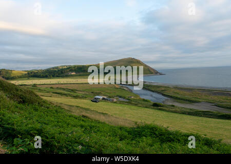 Ceredigiong, Aberystwyth, Wales. Stockfoto