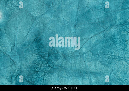 Aquarell blauen Hintergrund auf Papier. Abstrakte Darstellung. Design Element. Stockfoto