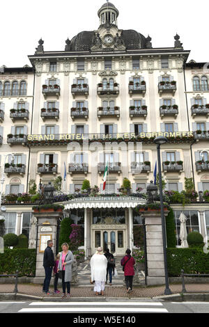 Grand Hotel des Iles Borromees, Stresa, Lago Maggiore, Piemont, Italien, Europa Stockfoto