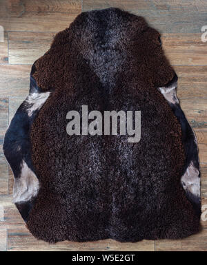 Fell Teppich hoch auflösenden natürlichen Textur Stockfoto