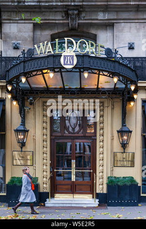 Waldorf Hilton Hotel, London, England, Vereinigtes Königreich Stockfoto