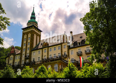Miskolc, Ungarn, 20. Mai 2019 schloss Hotel Palota Lillafured in Miskolc Stockfoto