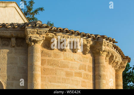 Kirche von San Juan Bautista de Jarama (Talamanca) Spanien Stockfoto