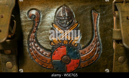 Nordic warrior Bild Stockfoto