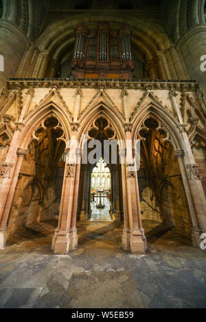 Die Kathedrale von Southwell Minster, Southwell, Nottinghamshire, England, Großbritannien Stockfoto