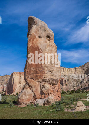 Chimney Rock, Kodachrome Basin State Park, Cannonville, Utah. Stockfoto