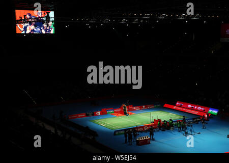 Tokio, Japan. 28. Juli 2019. Allgemeine Ansicht Badminton: Daihatsu Yonex Japan Open 2019 an der Musashino Wald Sport Plaza in Tokio, Japan. Credit: yohei Osada/LBA SPORT/Alamy leben Nachrichten Stockfoto