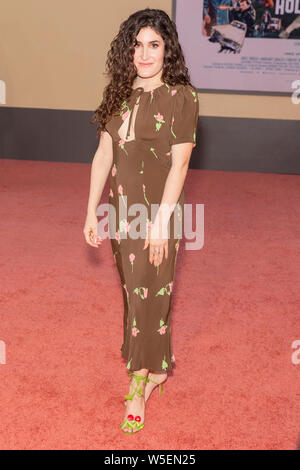 Hollywood, CA - 22. Juli 2019: Kate Berlant nimmt Sony Pictures premiere Es War Einmal in Hollywood bei TCL Chinese Theatre Stockfoto