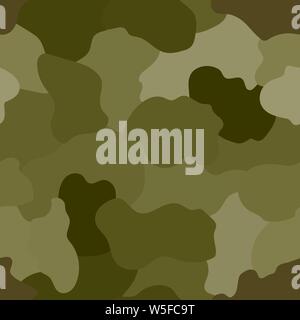 Abstrakte militärischen oder Jagd camouflage Hintergrund. Nahtlose Muster. Aus geometrischen quadratische Formen. Vector Illustration. Stock Vektor