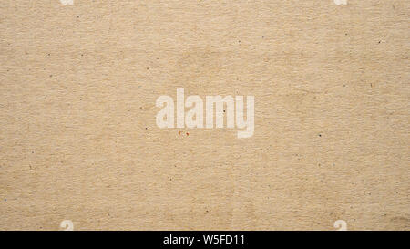Panorama der aus Kraftpapier Hintergrund und Textur Stockfoto