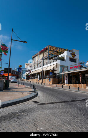 Hard Rock Cafe Ayia Napa, Zypern Stockfoto